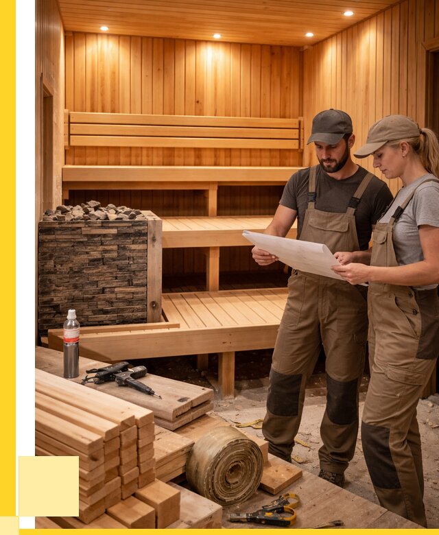 Строительство саун в Нововоронеже под ключ от 253000 р., ЭриданНвв