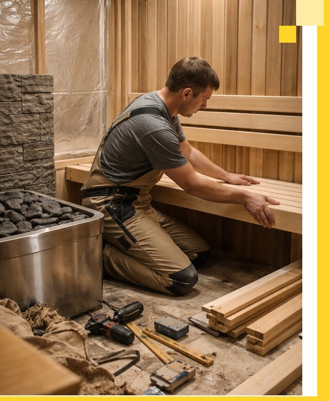 Сауны для дома под ключ с проектированием и монтажом в Нововоронеже