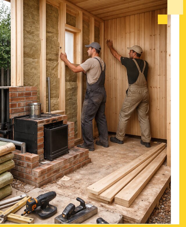 Строительство и установка дачных саун под ключ в Нововоронеже