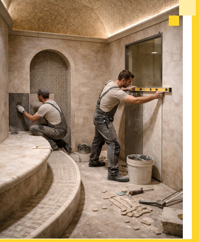 Проектирование и строительство саун с хамамом под ключ в Нововоронеже