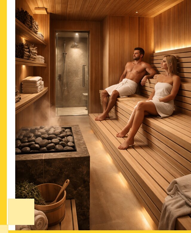 Интерьеры саун под ключ в Нововоронеже от 182160 р. | ЭриданНвв