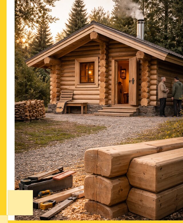 Строительство бань и комплексов в Нововоронеже от 455400 р.| ЭриданНвв