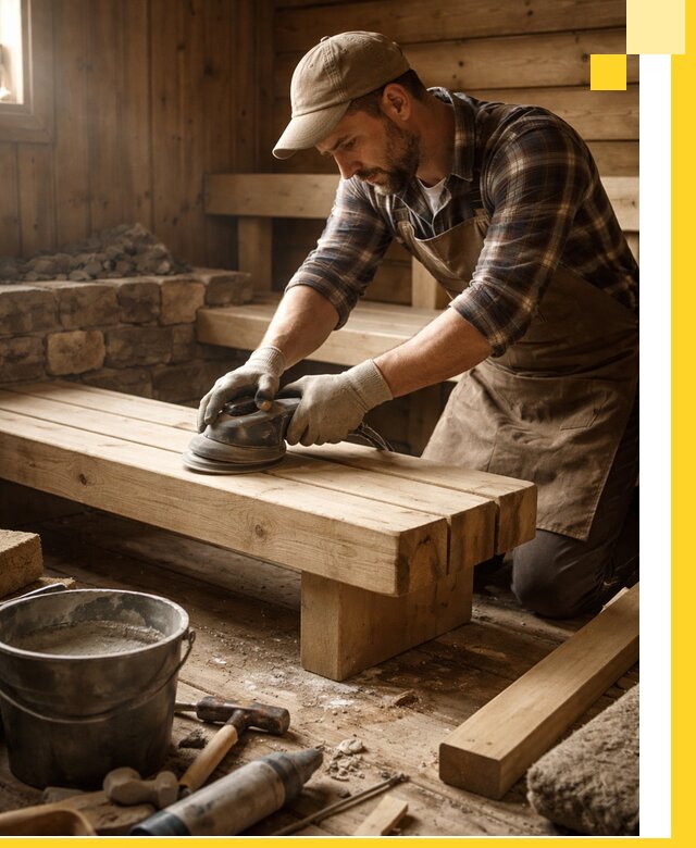 Ремонт бань под ключ в Нововоронеже с гарантией качества и сроков