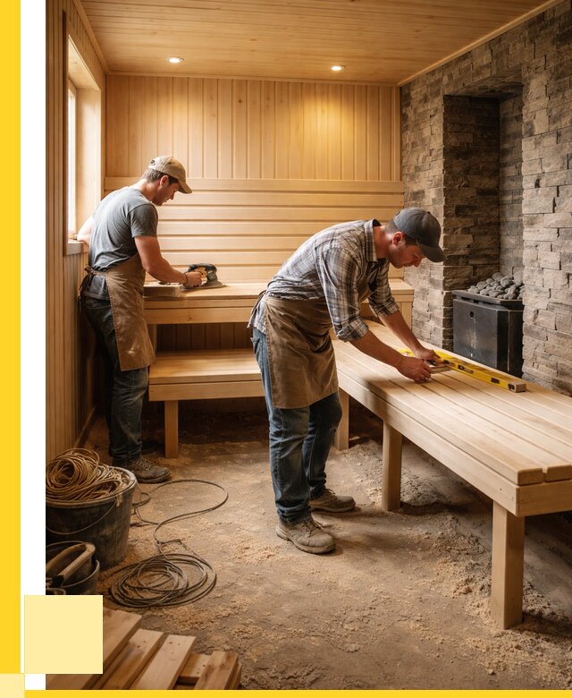 Отделка бани в Нововоронеже: внутренняя отделка от 3036 р. | ЭриданНвв