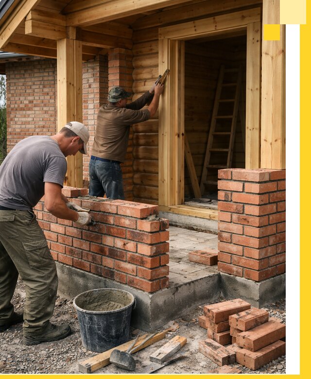 Строительство кирпичных бань под ключ в Нововоронеже с гарантией качества