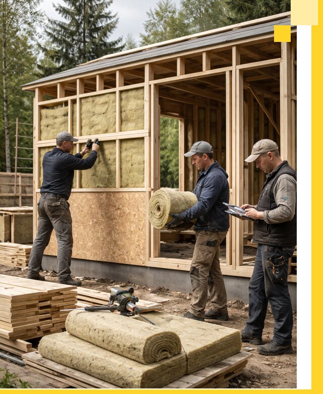 Проектирование и строительство каркасных бань в Нововоронеже под ключ