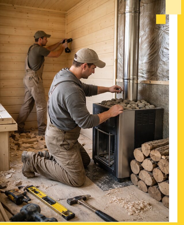 Строительство деревянных бань под ключ в Нововоронеже проекты и монтаж