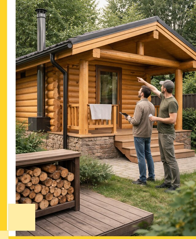 Бани для дачи под ключ в Нововоронеже от 253000 р. | ЭриданНвв