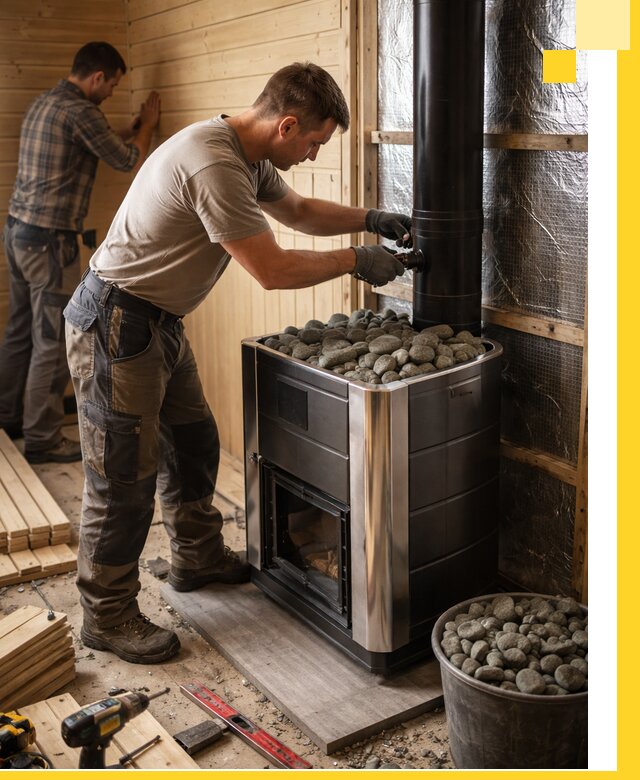 Проектирование и строительство парилок для бани в Нововоронеже под ключ