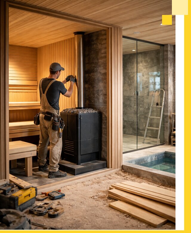 Полное строительство банных комплексов под ключ в Нововоронеже