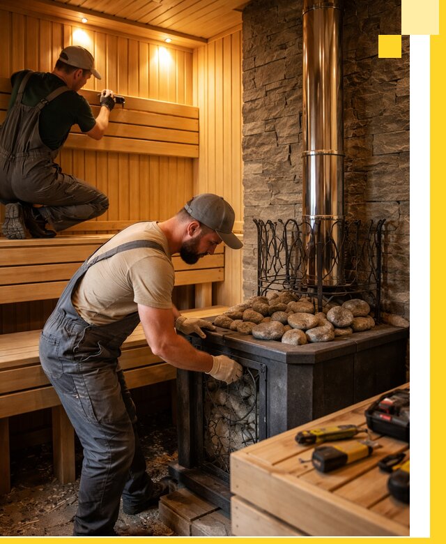 Комплексный дизайн бань, саун и зон отдыха в Нововоронеже