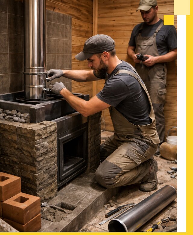 Изготовление и установка банных печей под ключ в Нововоронеже