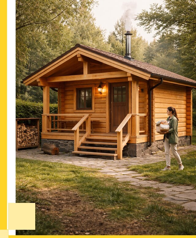 Купить баню под ключ в Нововоронеже от 657800 р. | ЭриданНвв