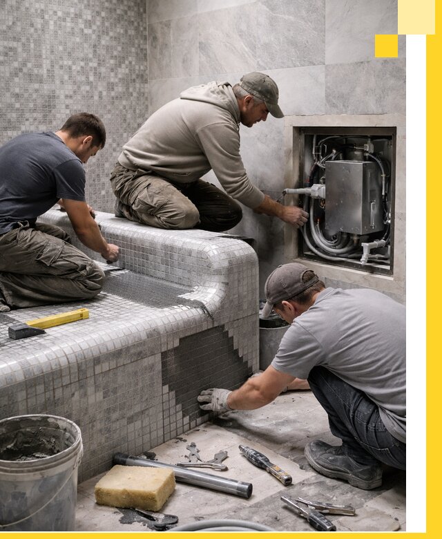 Проекты хамамов под ключ в Нововоронеже и дизайн и строительство