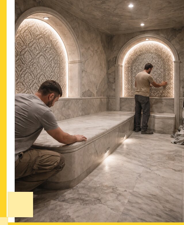 Турецкие бани под ключ в Нововоронеже от 253000 р. | ЭриданНвв