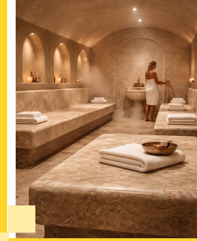 Лежаки для хамама в Нововоронеже под ключ от 35420 р. | ЭриданНвв