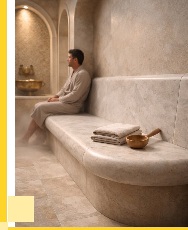 Сиденья для хамама в Нововоронеже под ключ от 12144 р. | ЭриданНвв