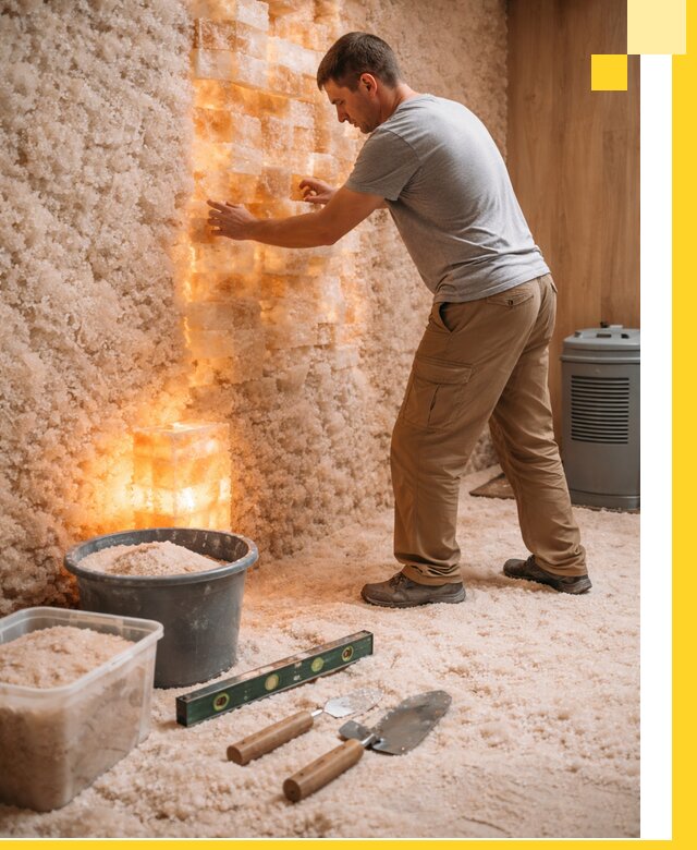 Проектирование и монтаж соляных комнат в Нововоронеже под ключ