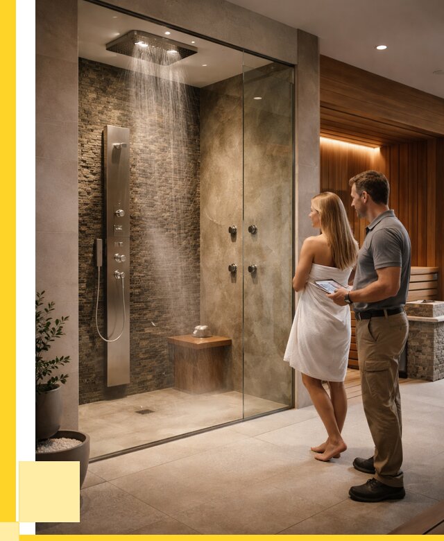 Купить душ впечатлений для дома в Нововоронеже от 86020 р. | ЭриданНвв